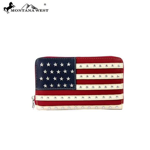 Montana West Handbags - Montana West American Pride Collection Wallet